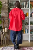 Paloma Tela Peter Pan Blouse Chilli